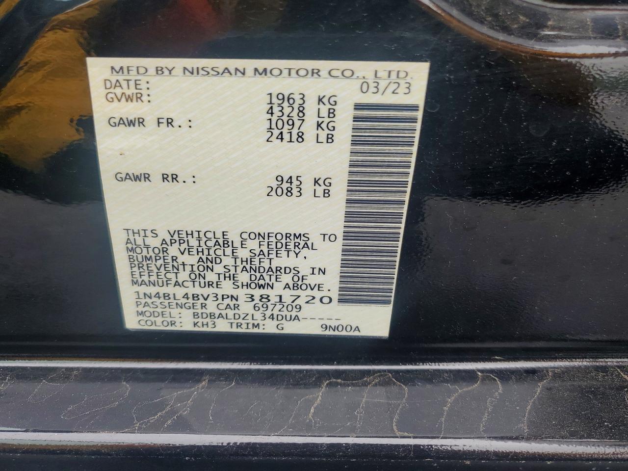 Nissan Altima S