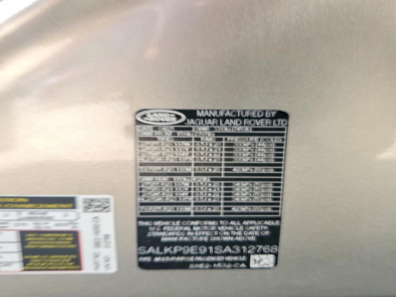 Land Rover Range Rover Se