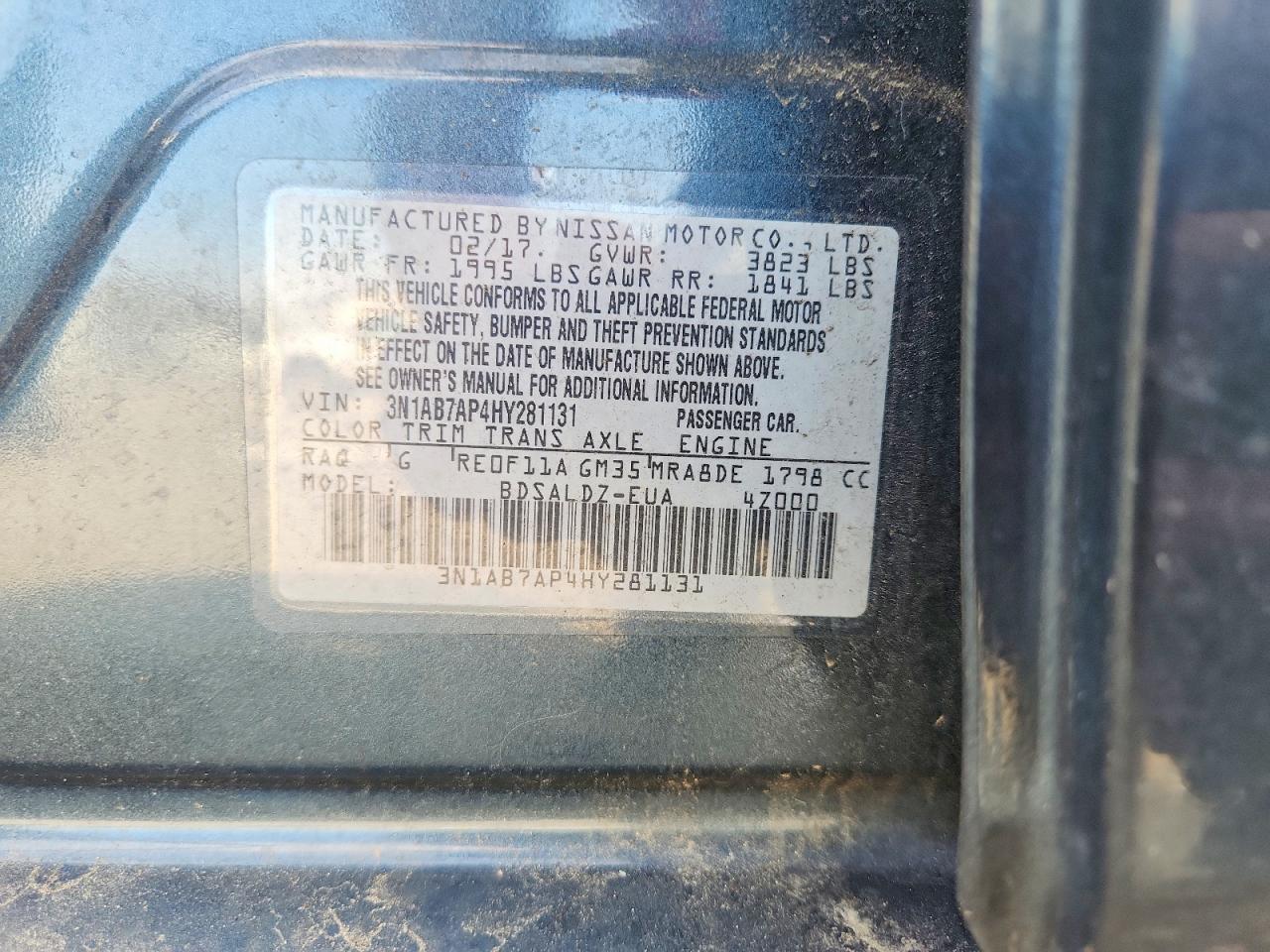 Nissan Sentra Sv