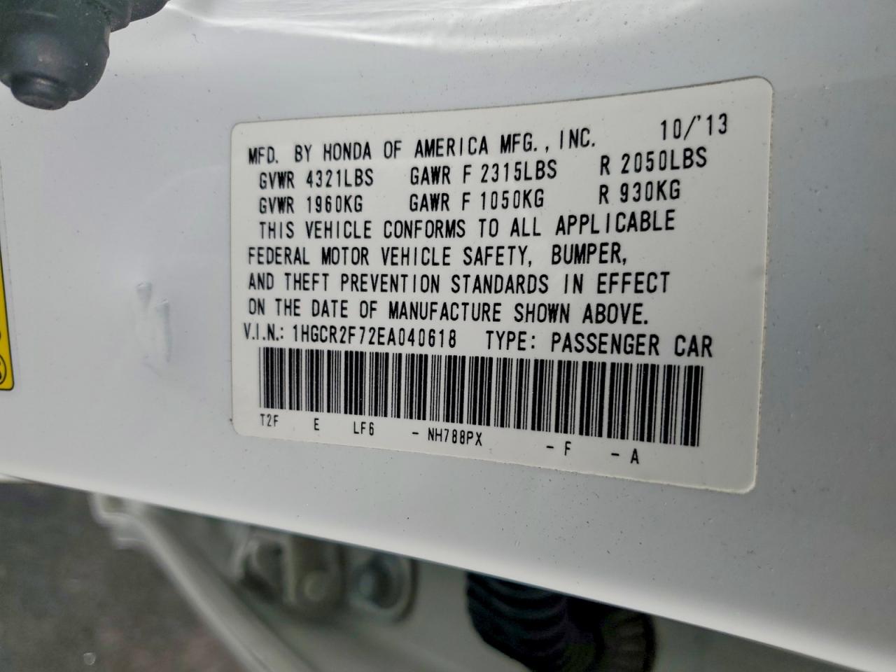 Honda Accord Ex