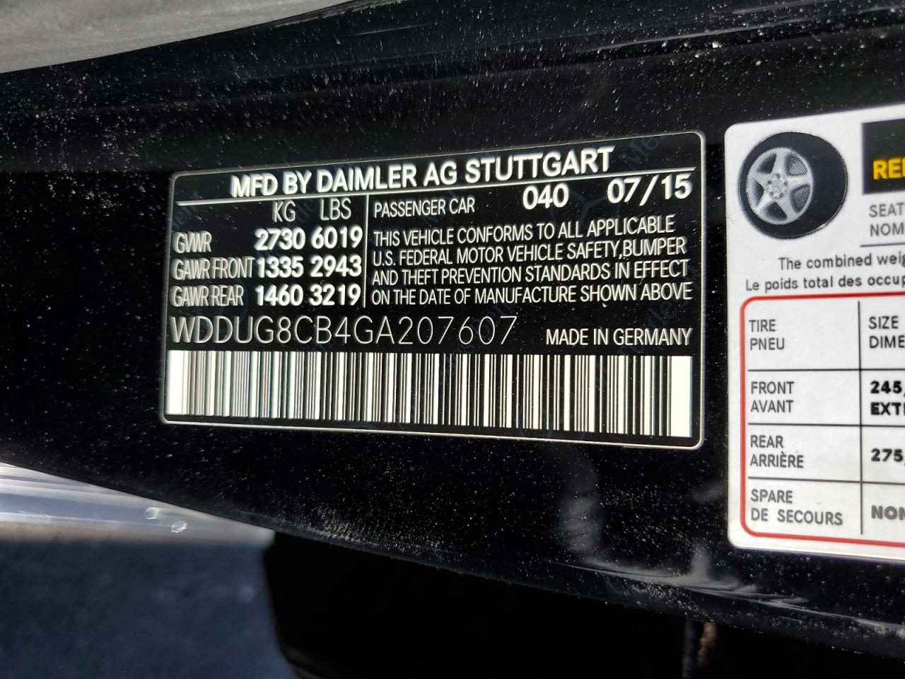 Mercedes-Benz S-Class 550