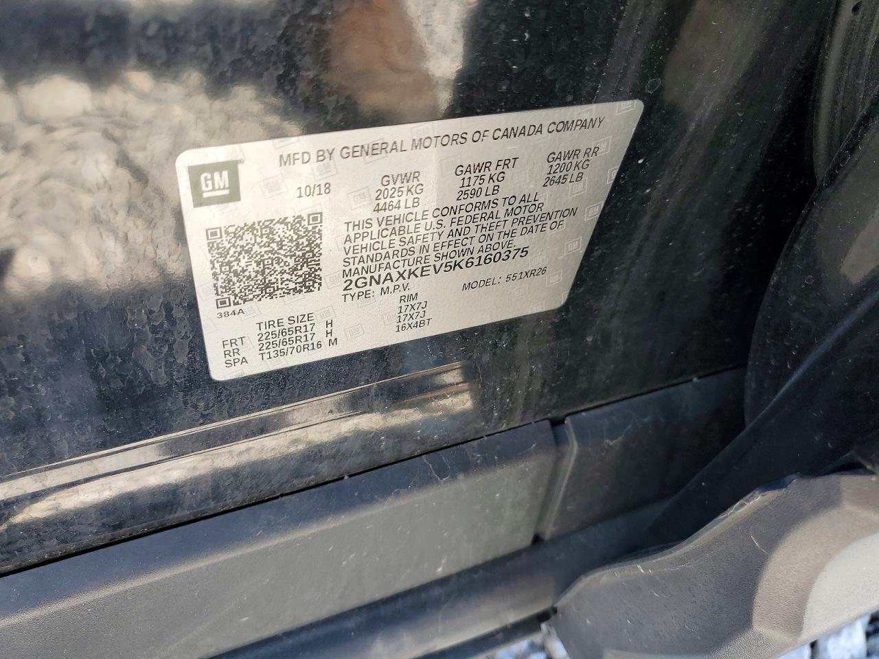 Chevrolet Equinox Lt