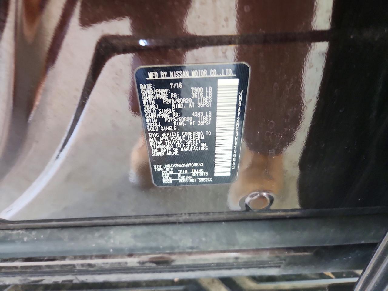 Nissan Armada Platinum
