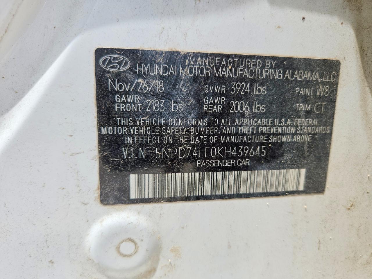 Hyundai ELANTRA Se