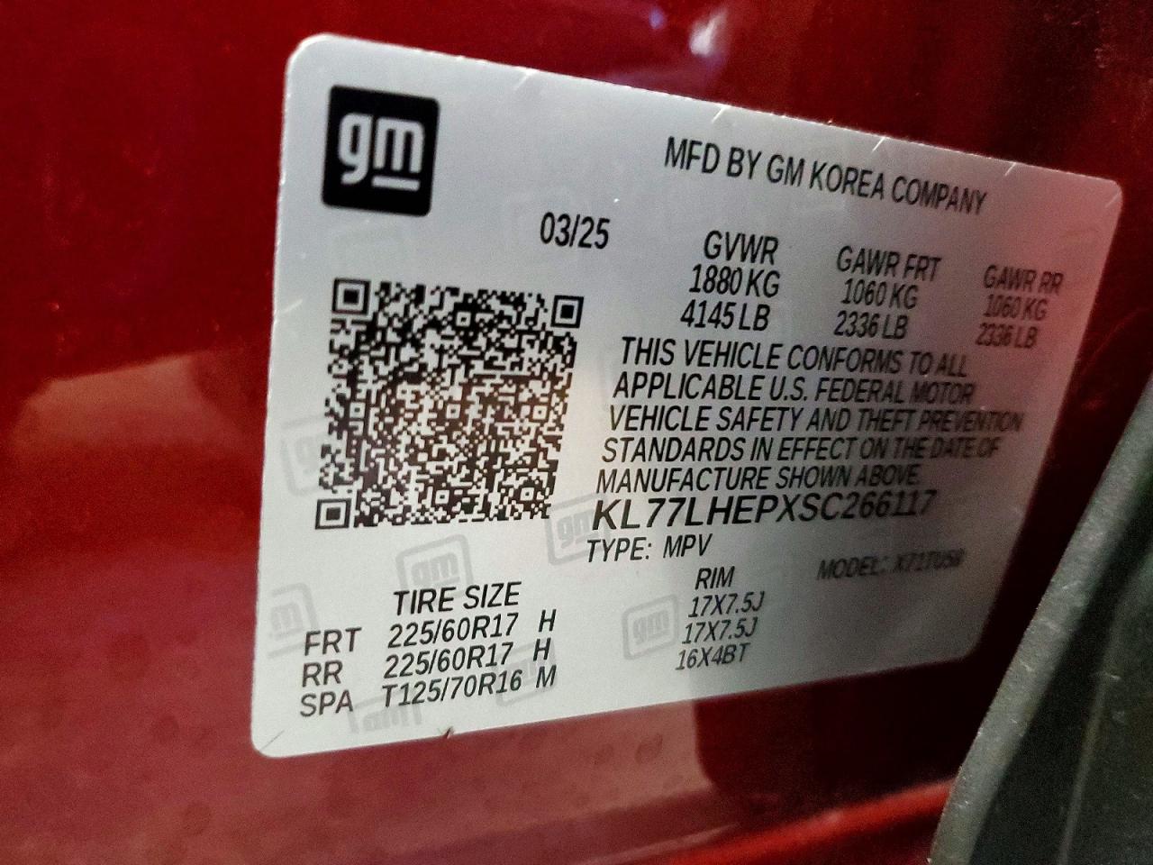 Chevrolet Trax 1lt
