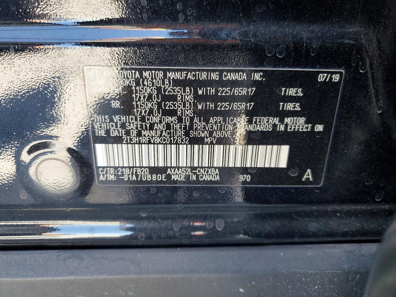 Toyota RAV4 Le