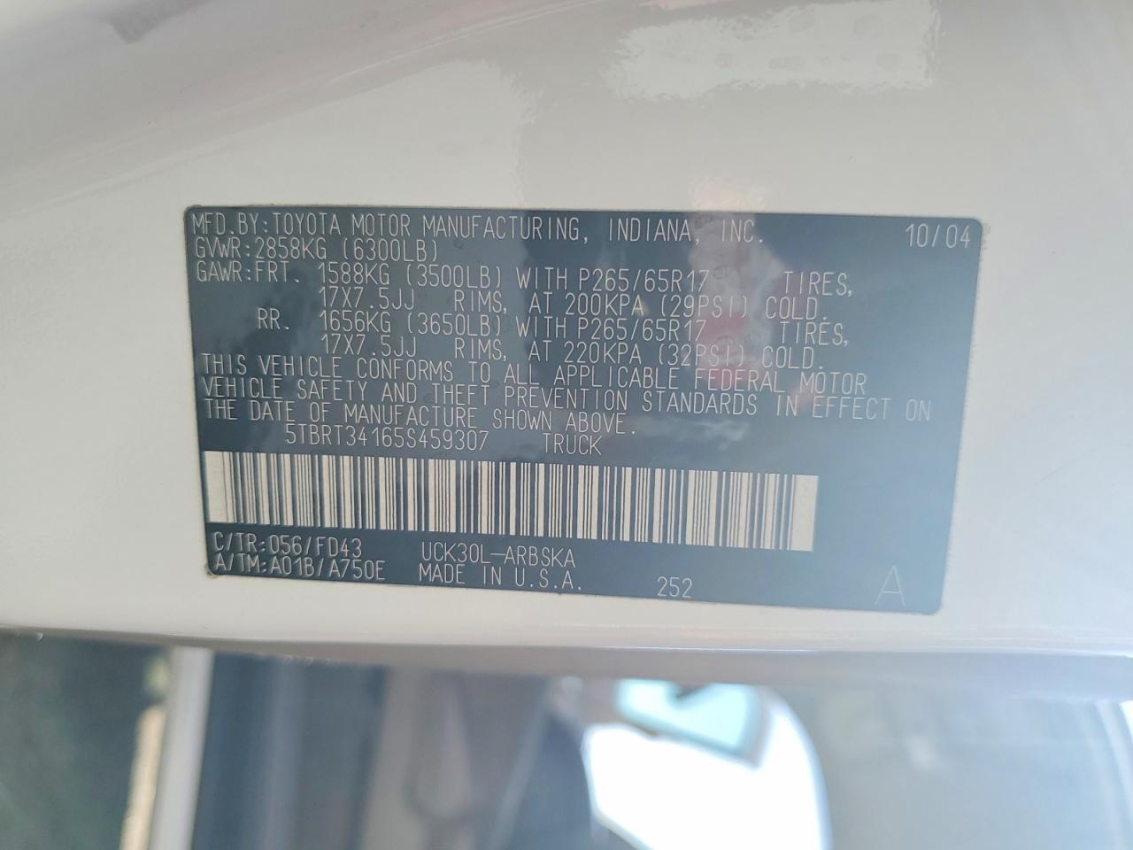 Toyota Tundra Access Cab Sr5