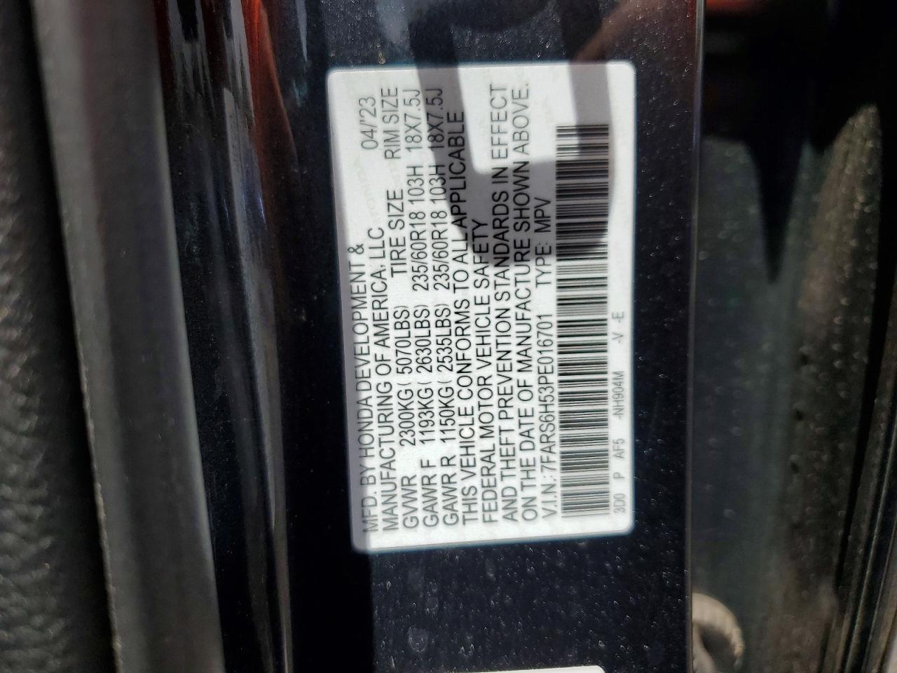 Honda Crv Sport