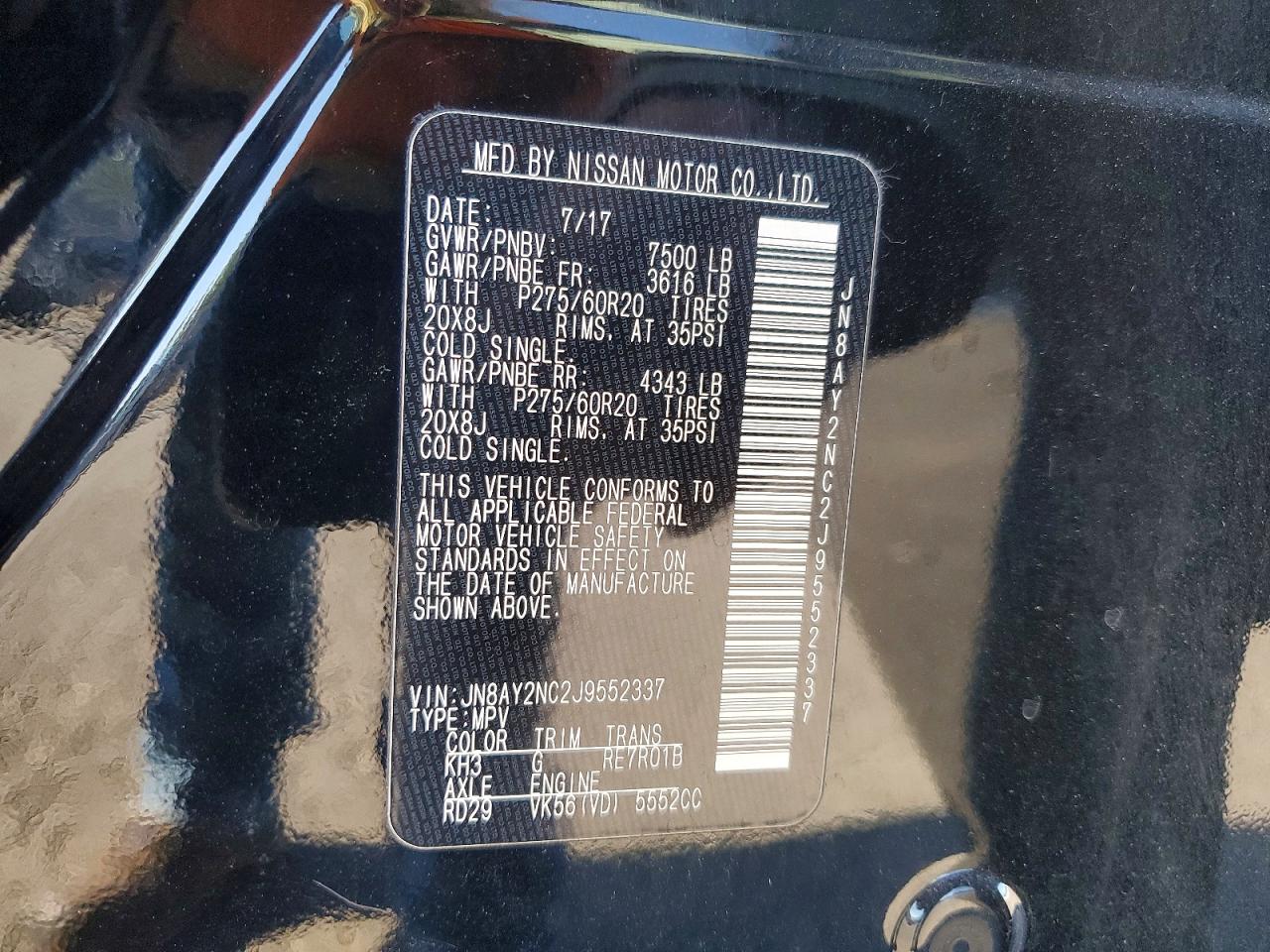 Nissan Armada Platinum