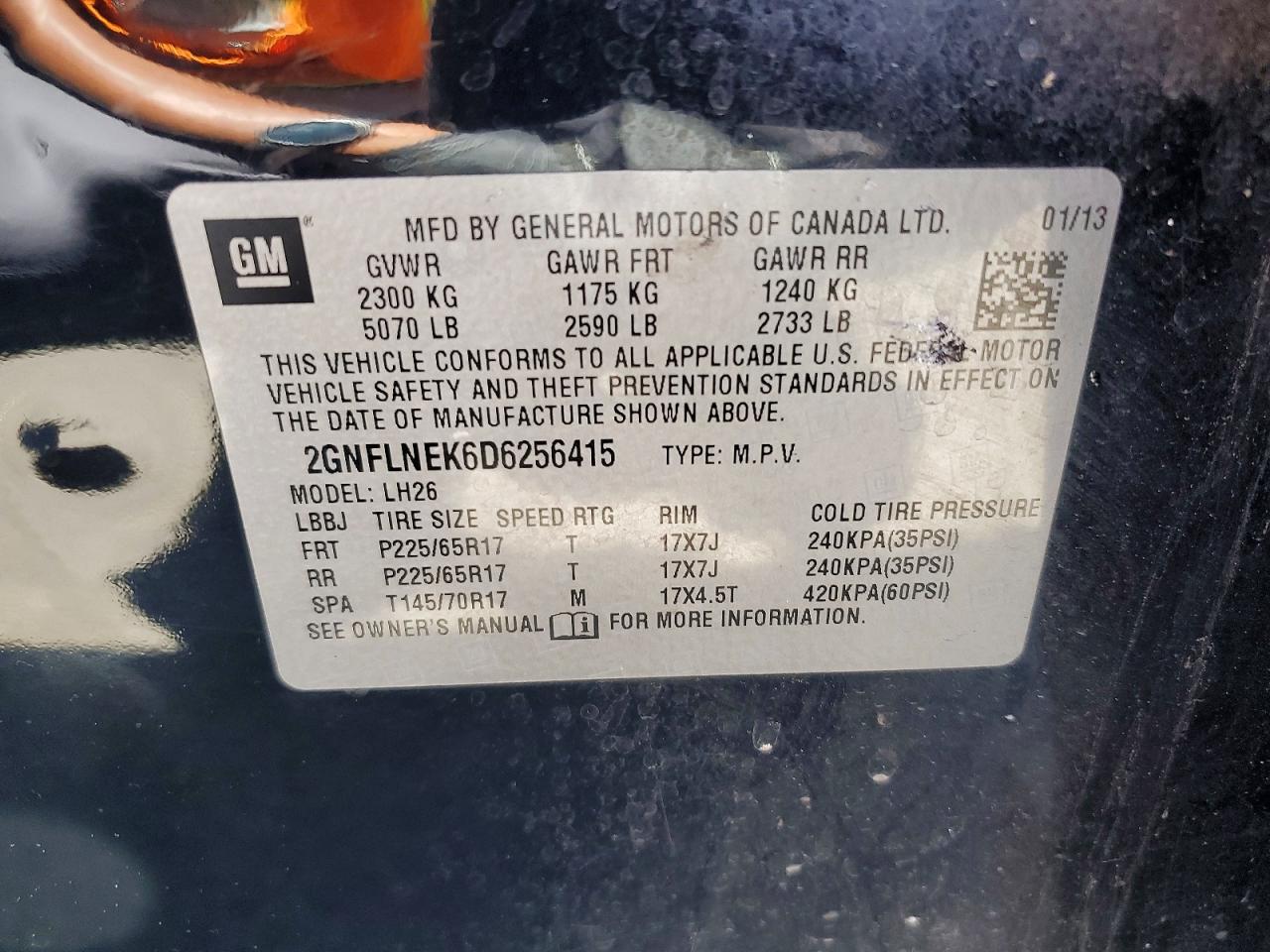 Chevrolet Equinox Lt