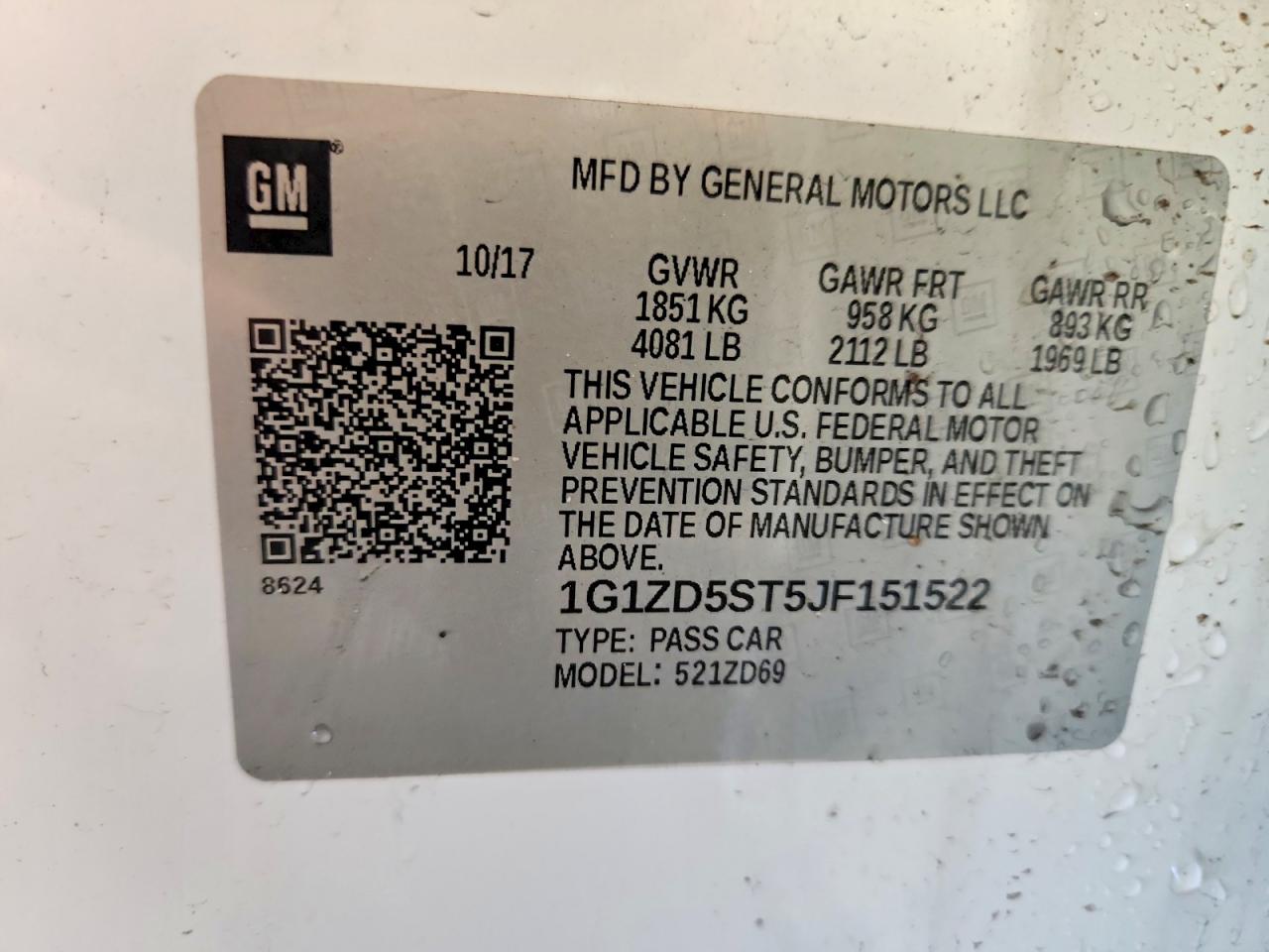Chevrolet Malibu Lt