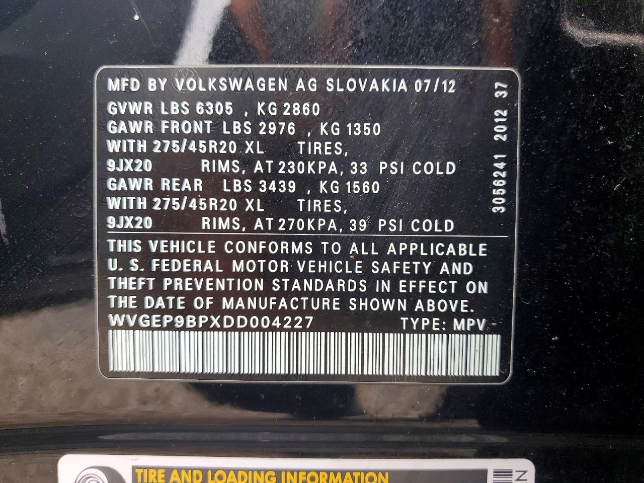 Volkswagen Touareg V6 Tdi