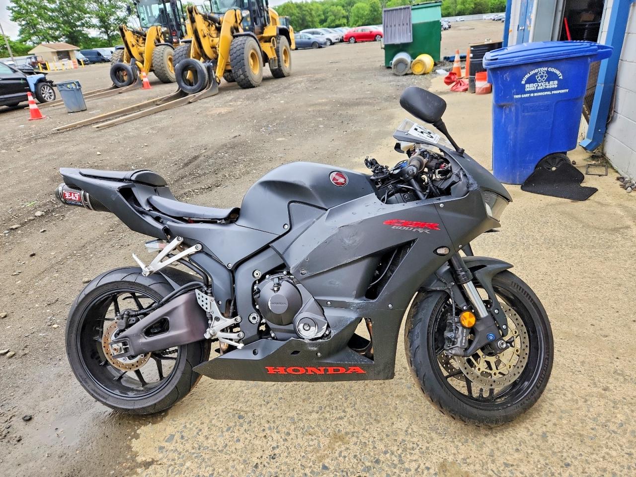 Salvage Honda Cbr Cycle Image