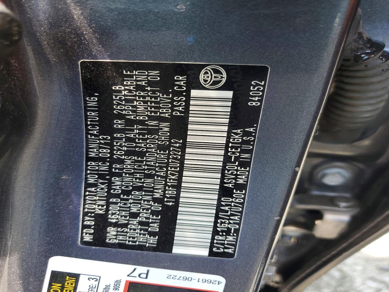 Toyota Camry Xle