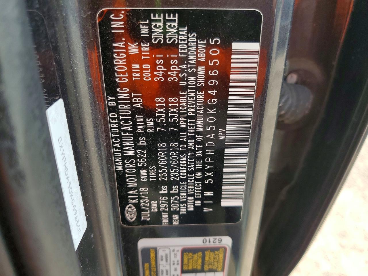 Kia Sorento Ex V6