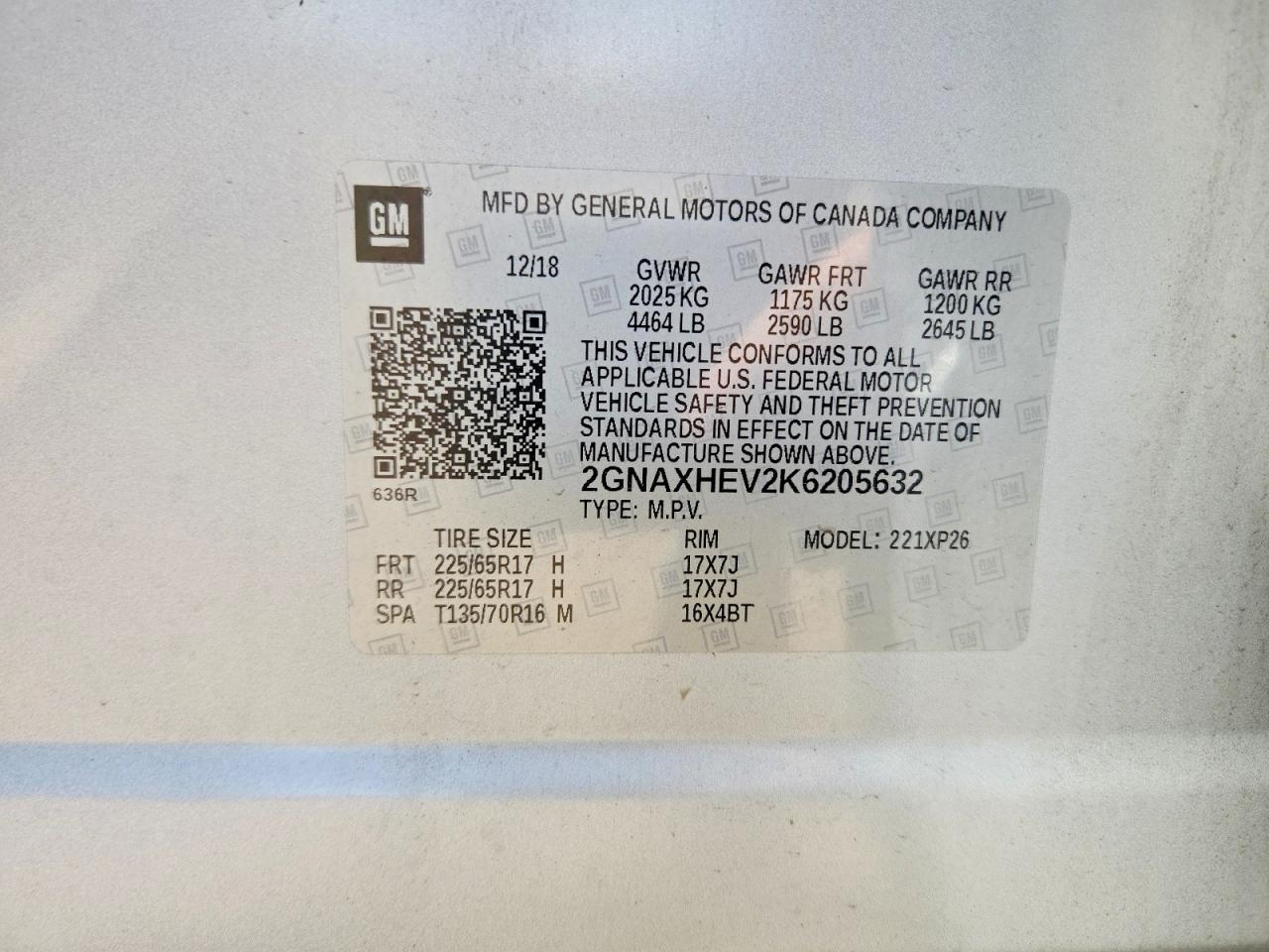 Chevrolet Equinox Ls
