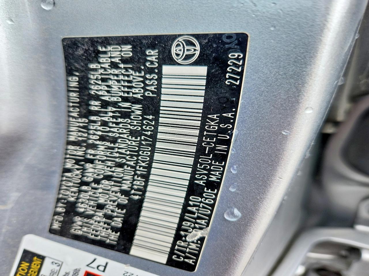 Toyota Camry Xle