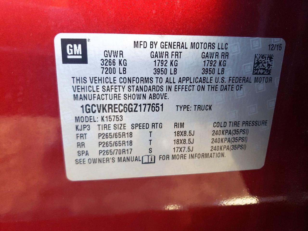 Chevrolet Silverado K1500 Lt