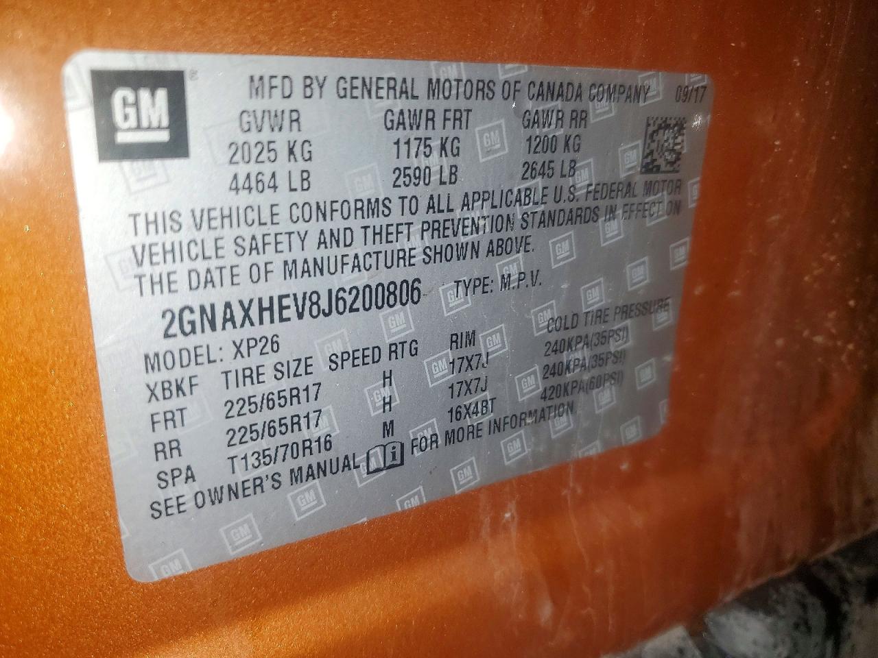 Chevrolet Equinox Ls