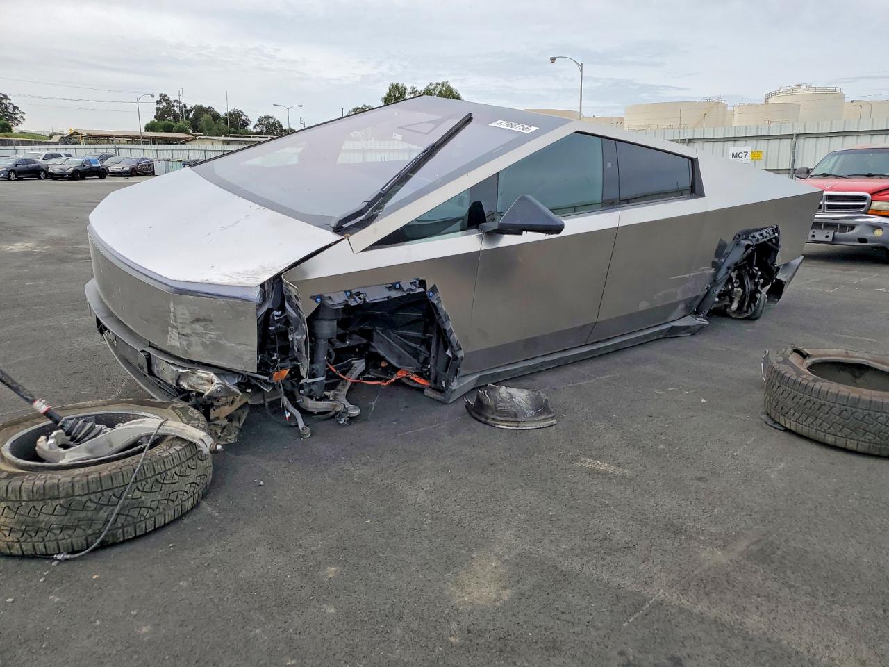 Salvage Tesla Cybertruck Image