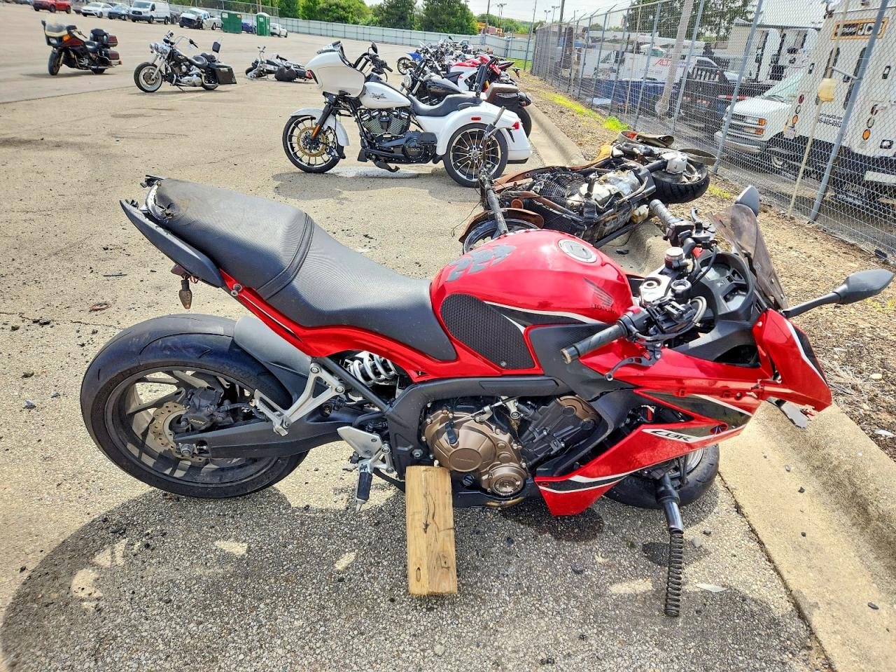 Salvage Honda Cbr Cycle Image