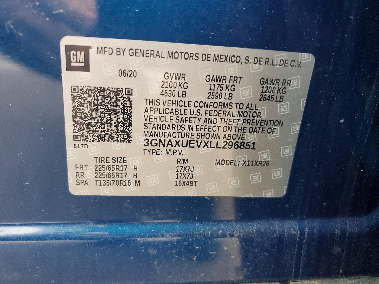 Chevrolet Equinox Lt