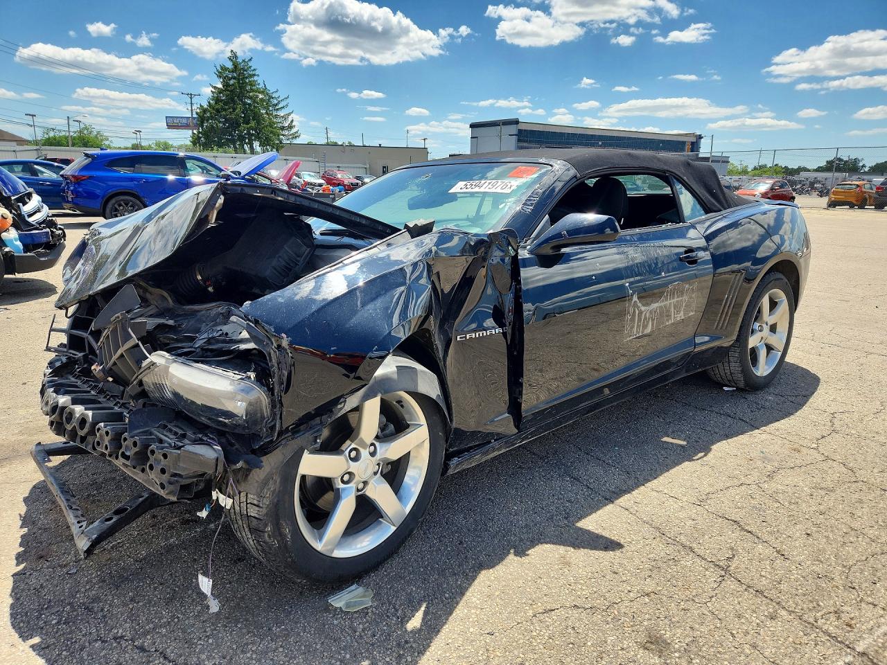 Salvage Chevrolet Camaro Image