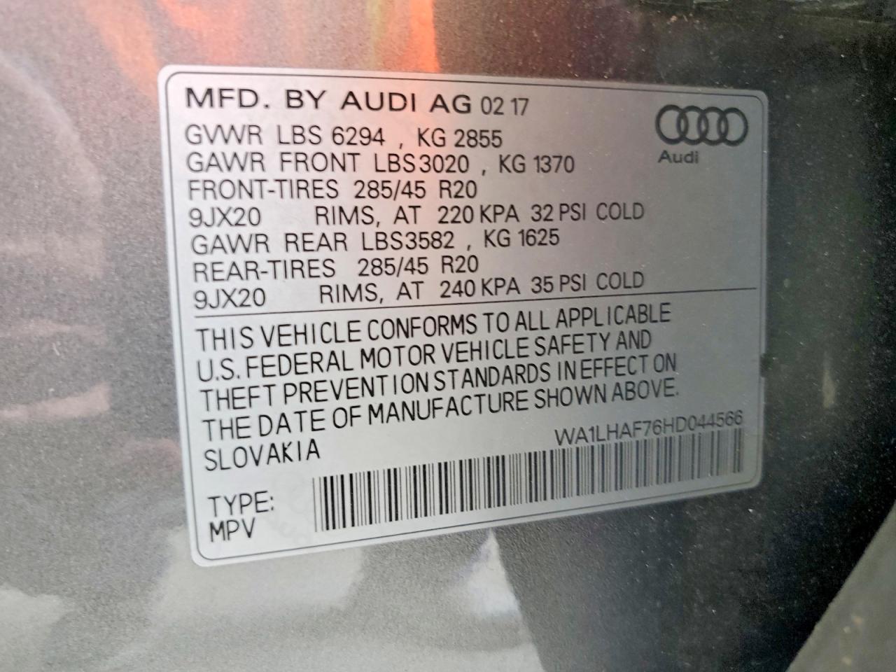Audi Q7 Premium Plus