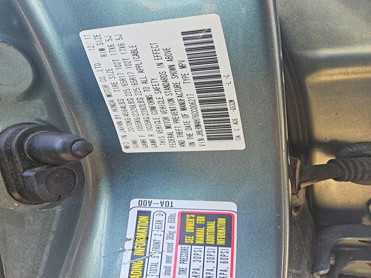 Honda Crv Exl