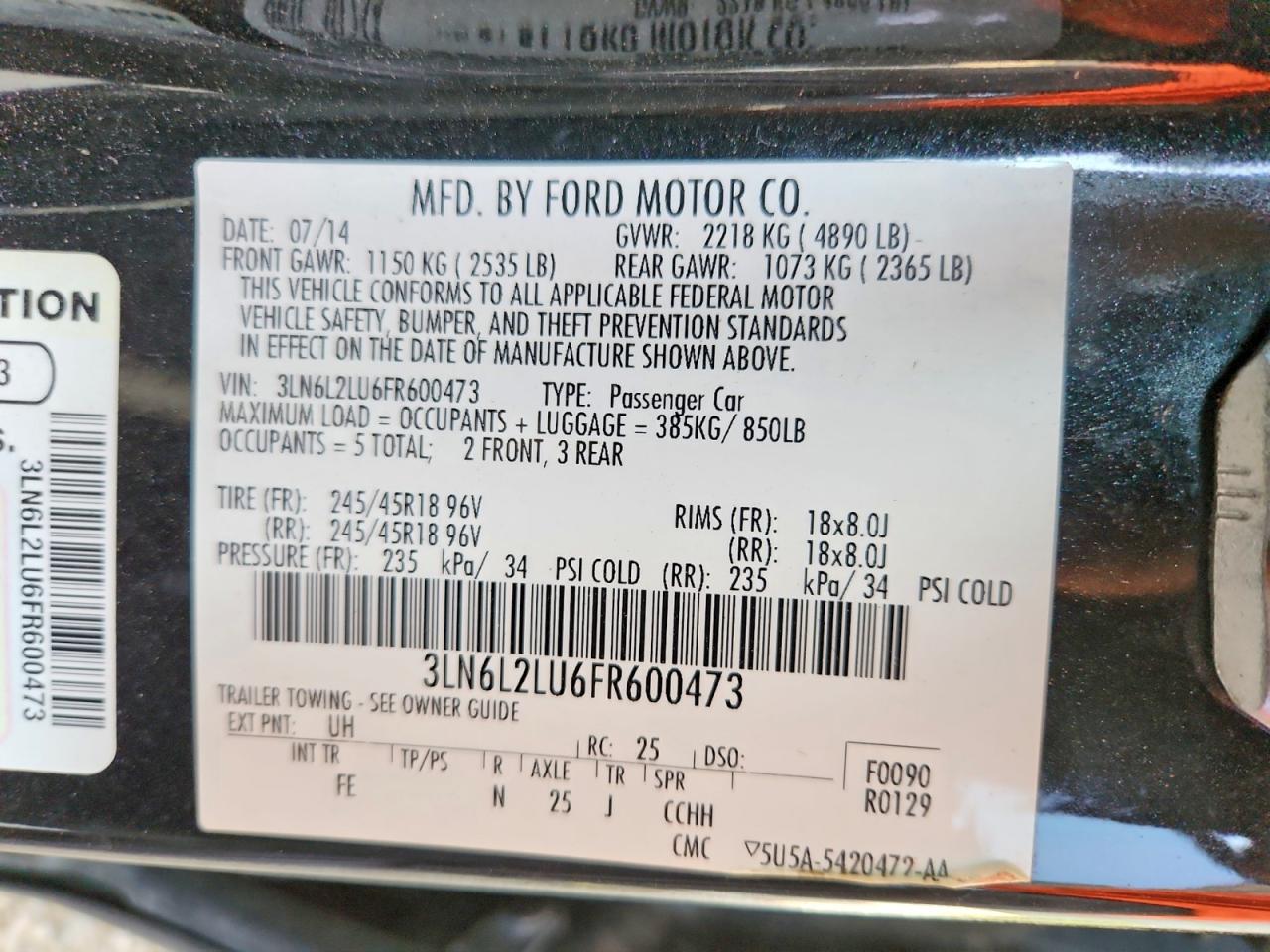 Lincoln MKZ Hybrid