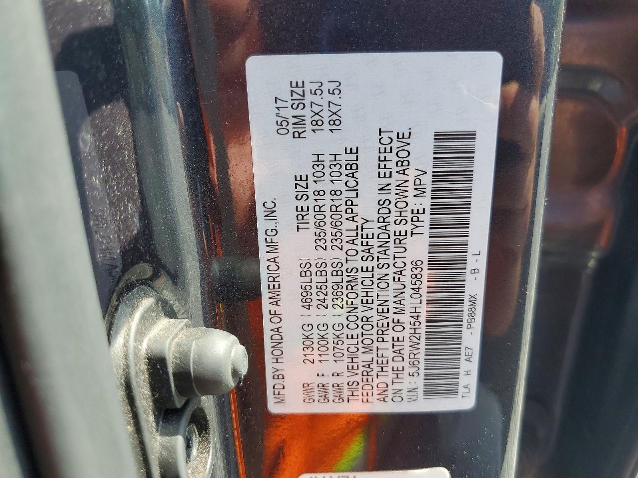 Honda Crv Ex