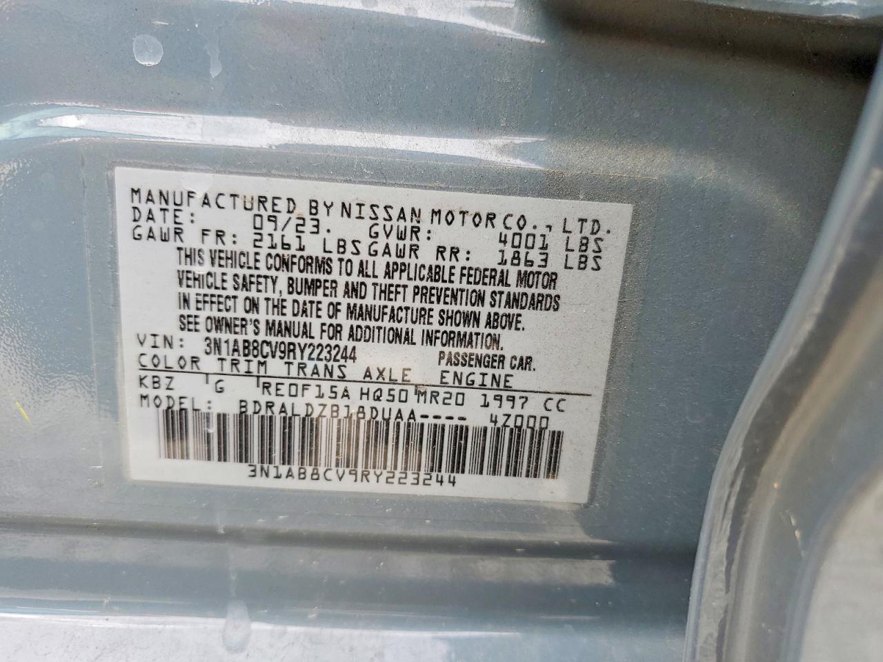 Nissan Sentra Sv