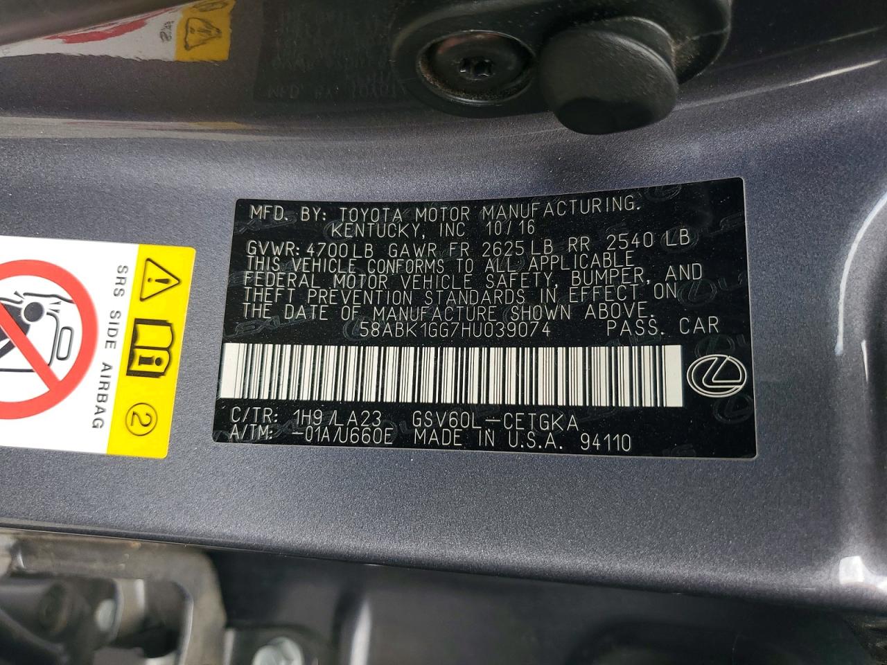 Lexus Es 350