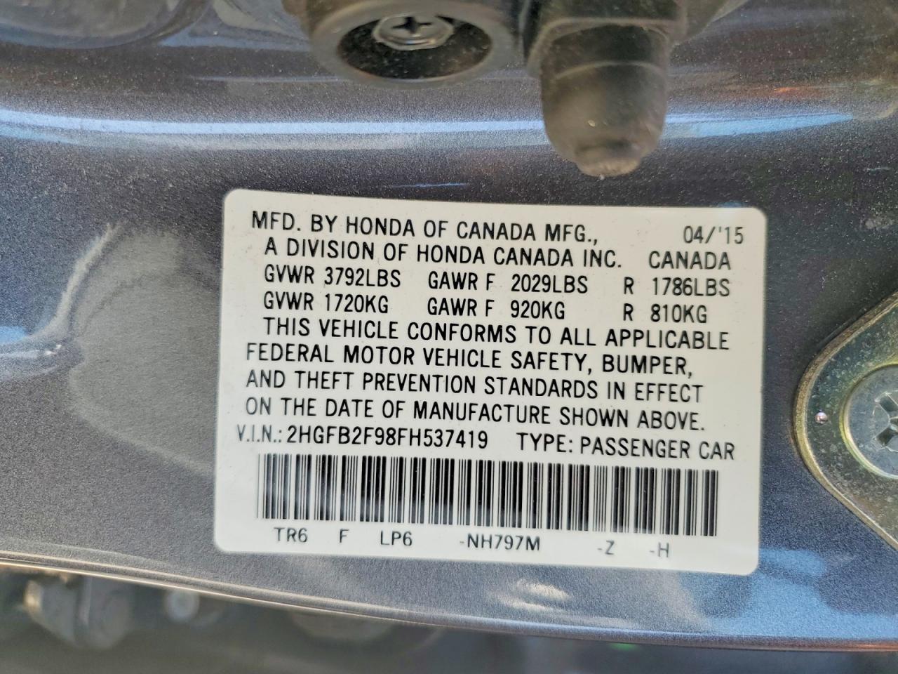 Honda Civic Exl