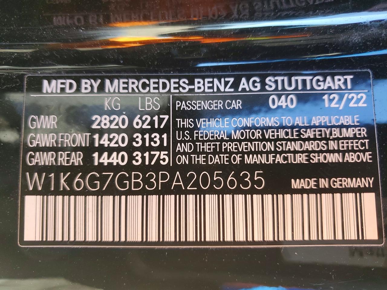 Mercedes-Benz S-Class 580 4matic