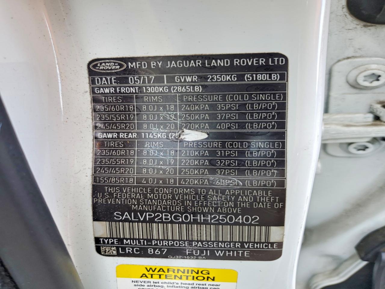 Land Rover Range Rover Se