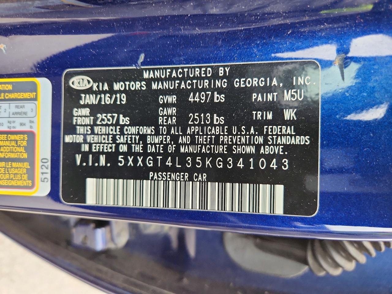 Kia Optima Lx