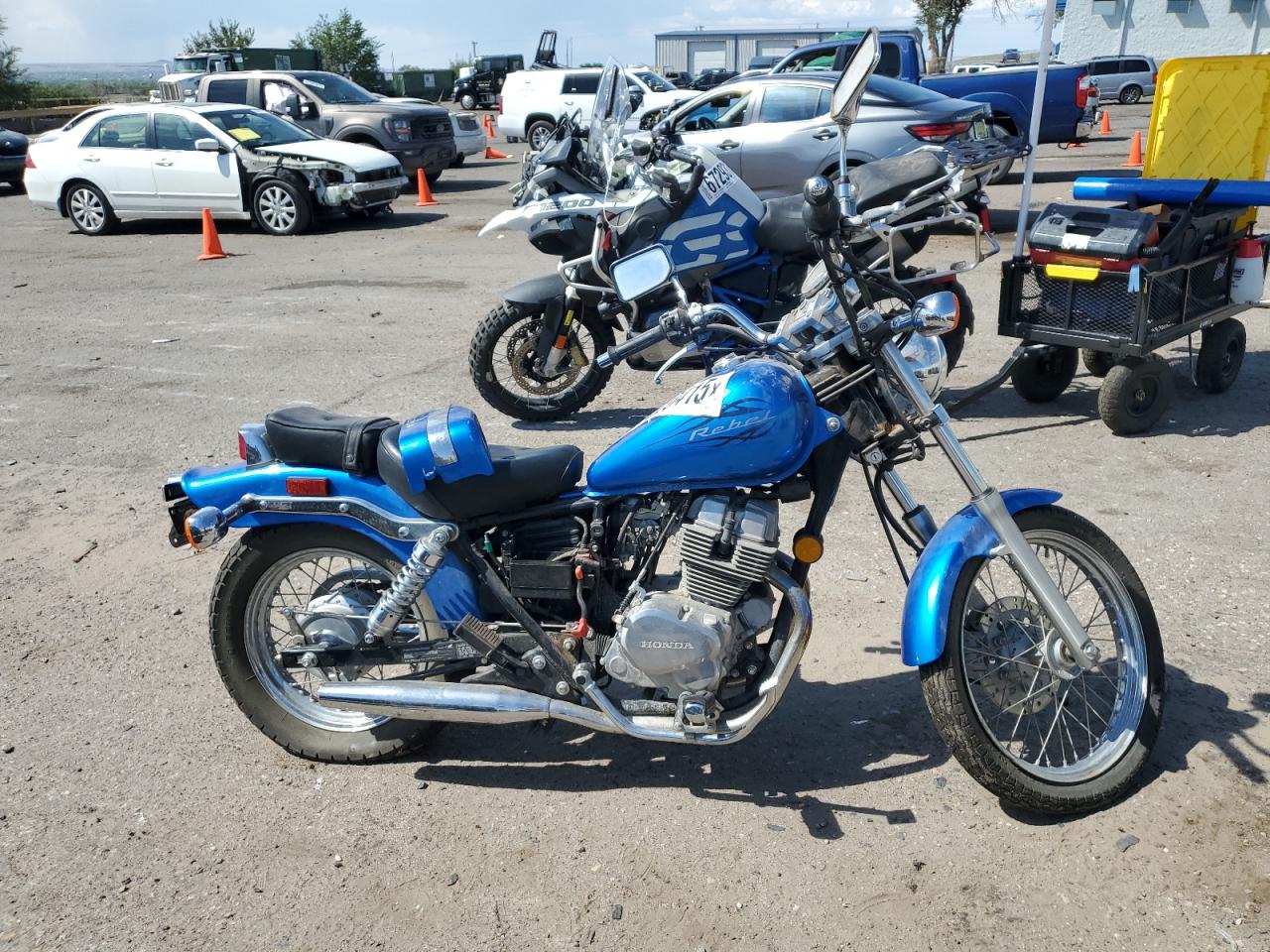Salvage Honda Cm Cycle Image