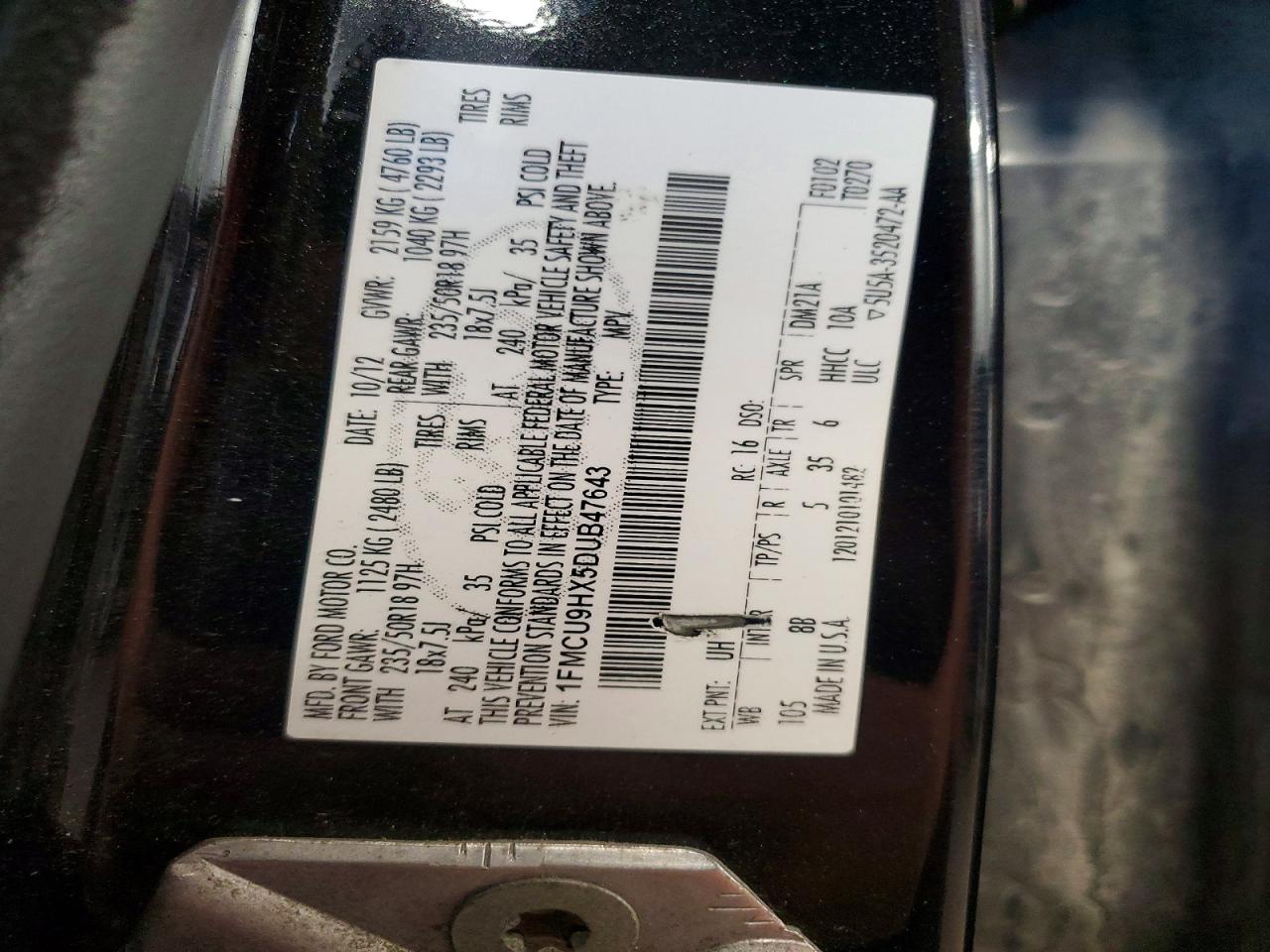 Ford Escape Sel