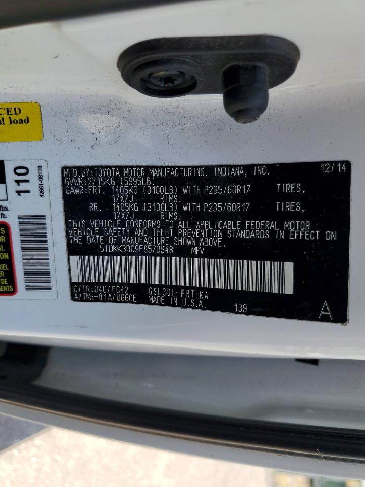 Toyota Sienna Le