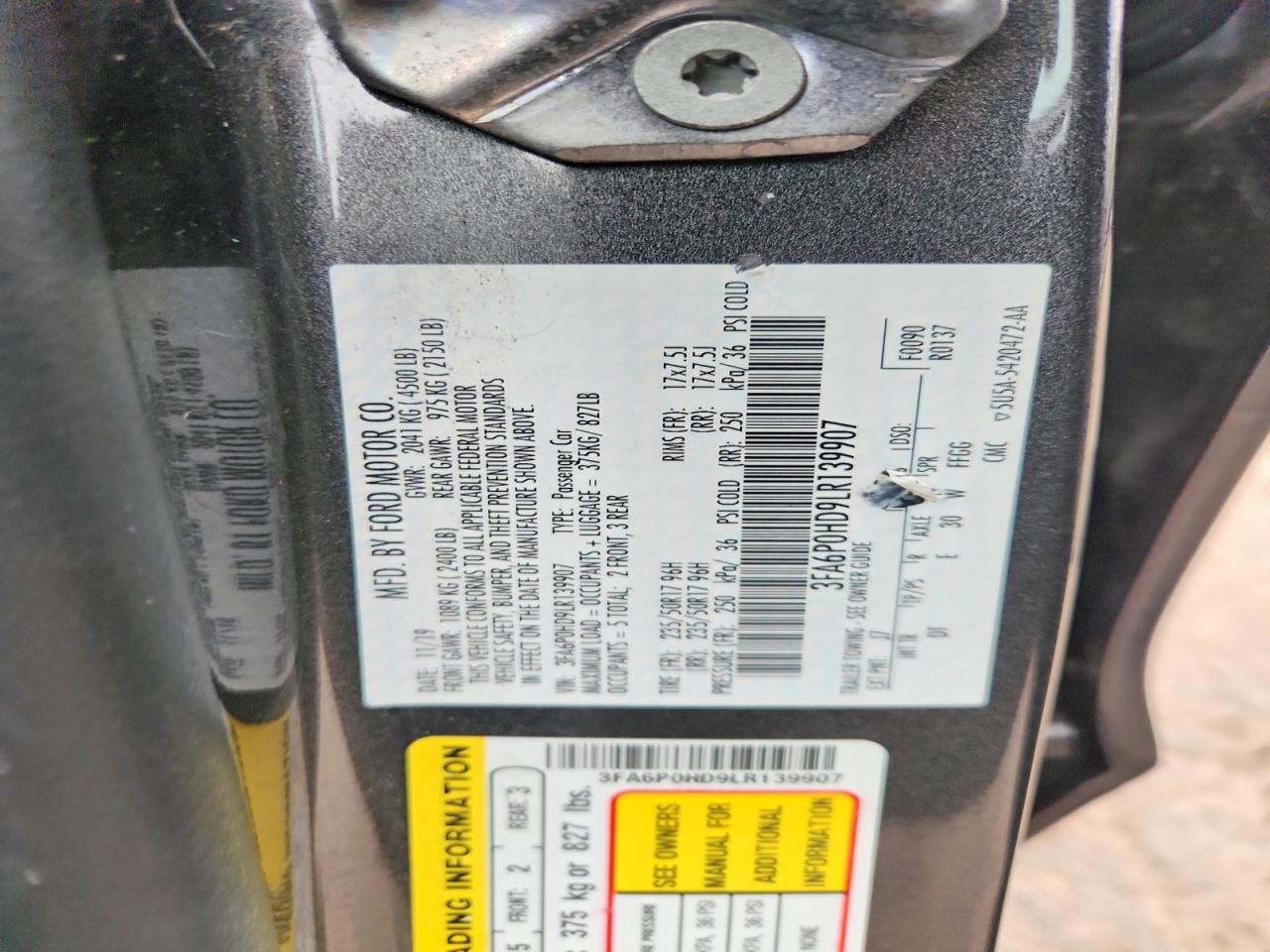 Ford Fusion Se