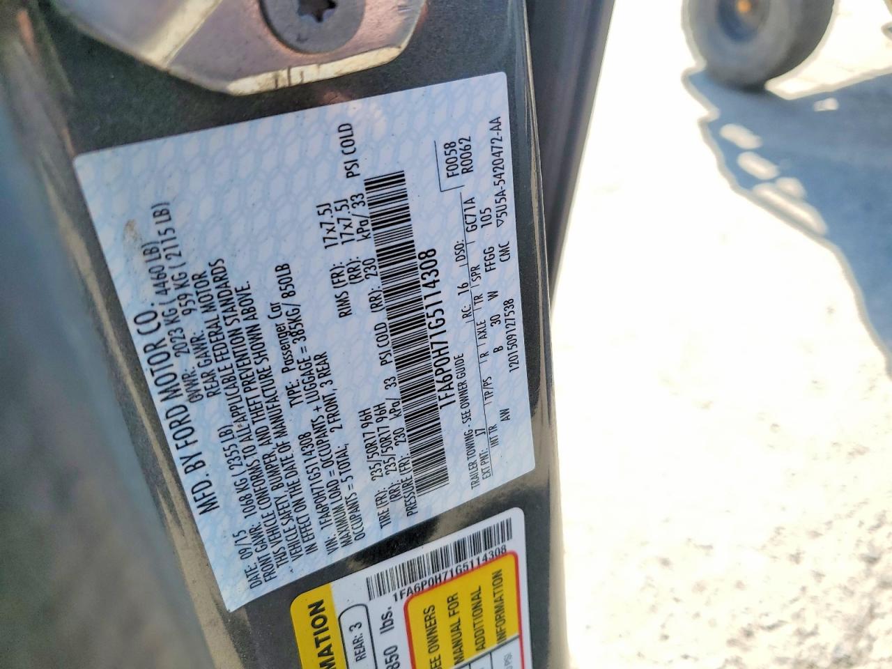 Ford Fusion Se