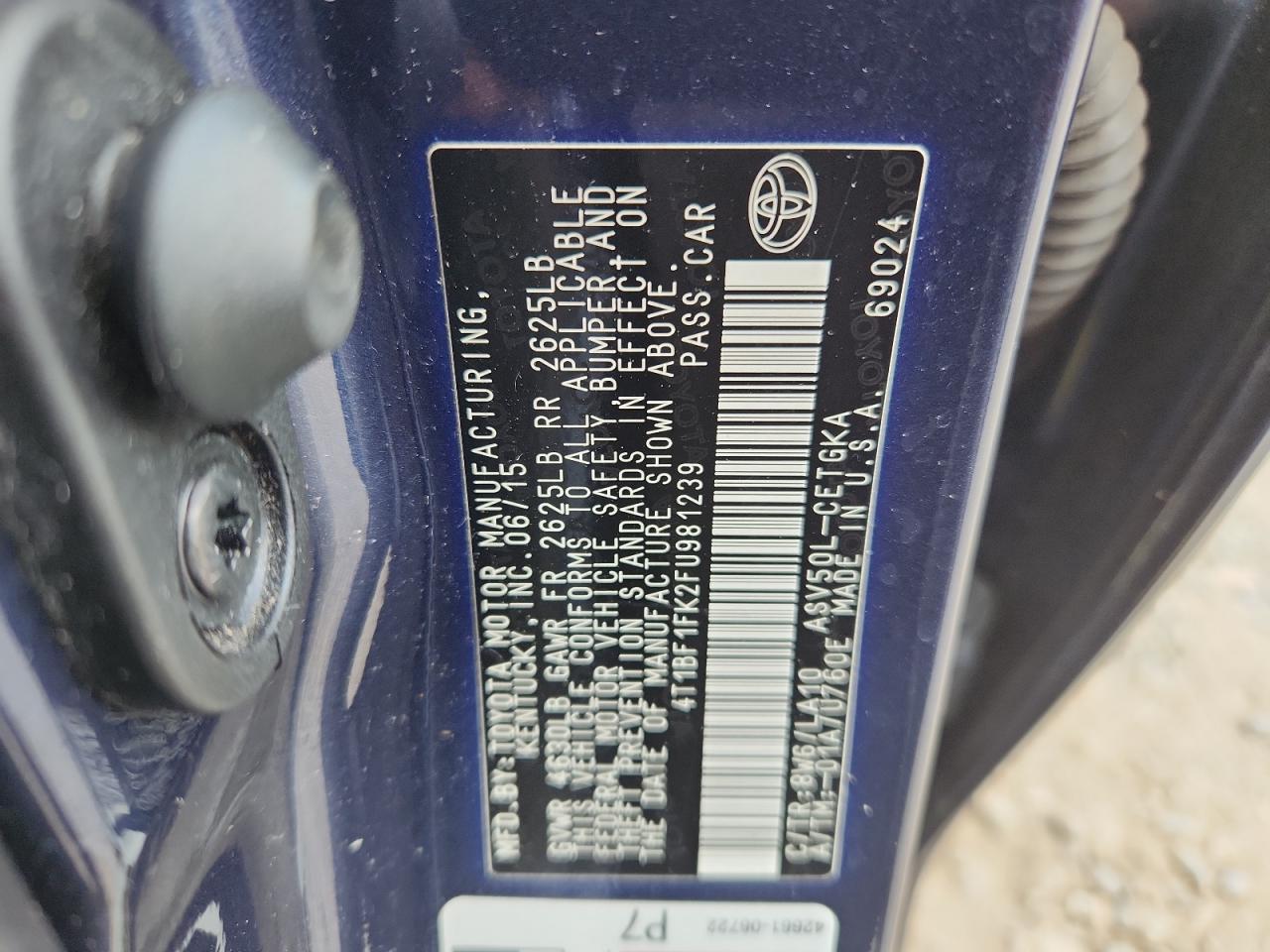 Toyota Camry Xle