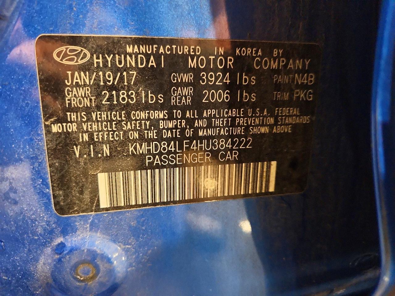 Hyundai ELANTRA Se