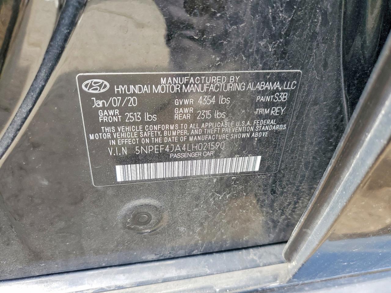 Hyundai SONATA Sel