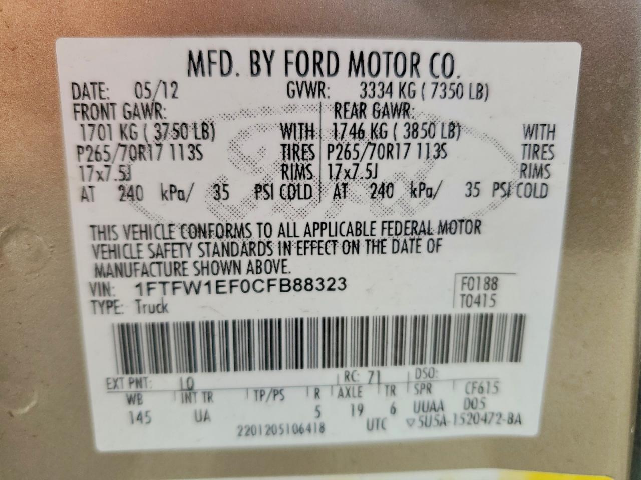 Ford F-150 Supercrew
