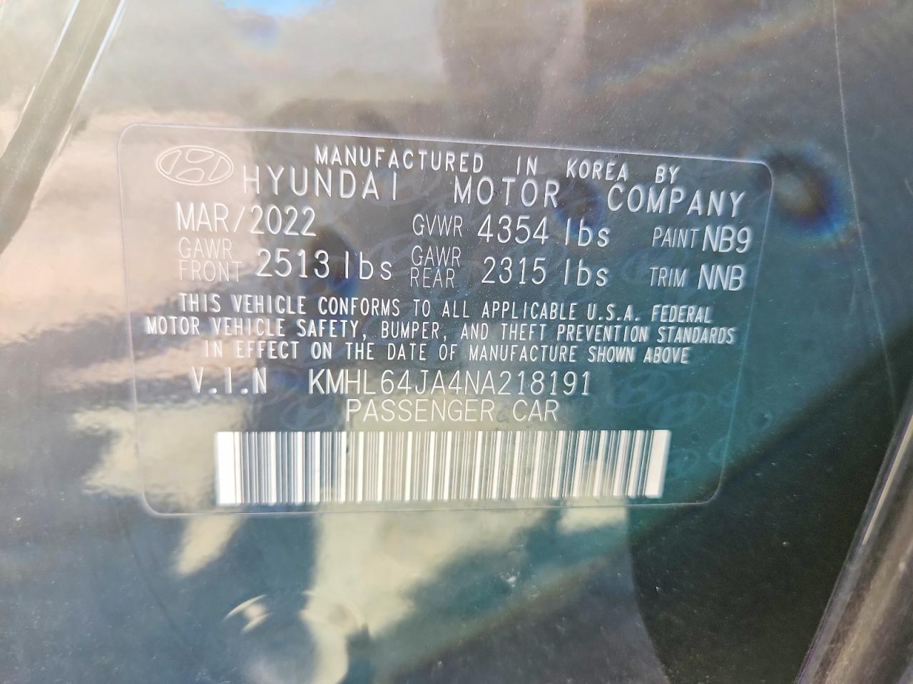 Hyundai SONATA Sel