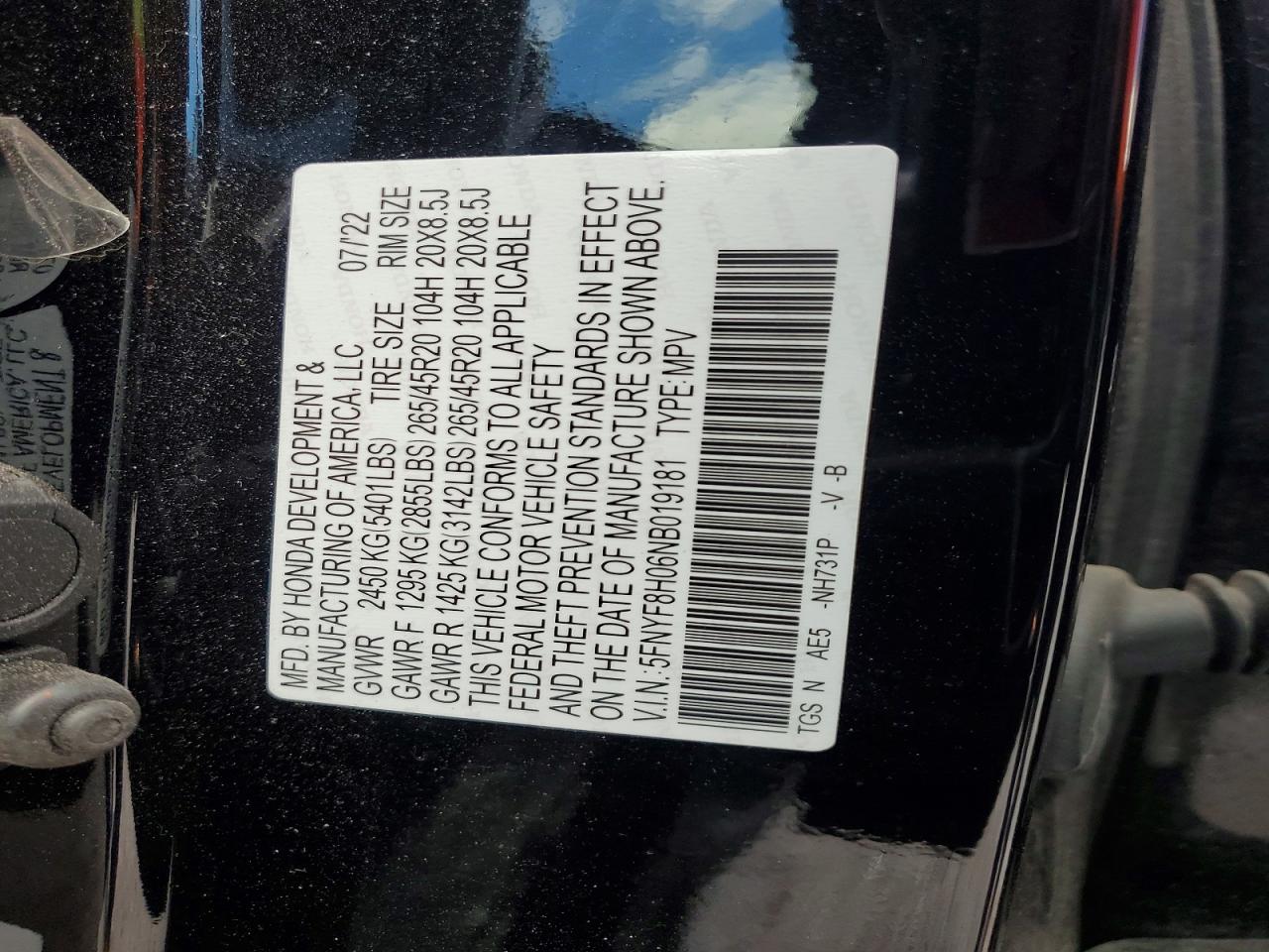 Honda Passport Elite