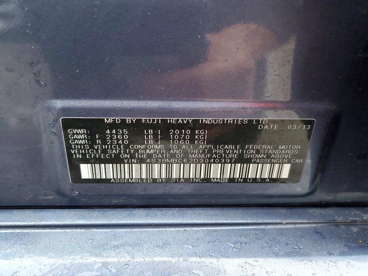 Subaru Legacy 2.5i Premium