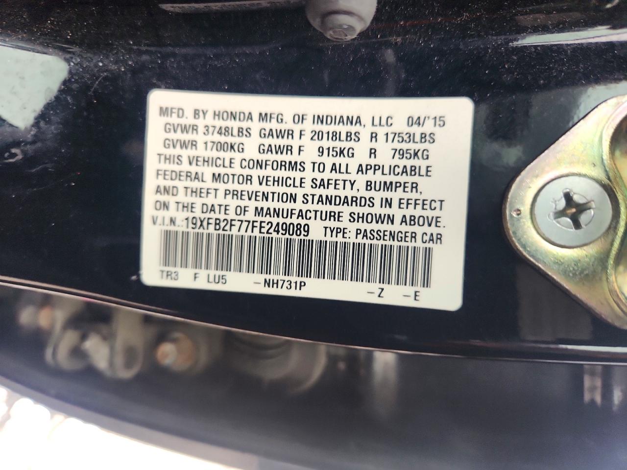 Honda Civic Se